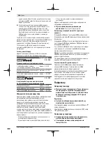 Preview for 106 page of Bosch GSS Professional Original Instructions Manual