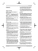 Preview for 147 page of Bosch GSS Professional Original Instructions Manual