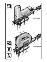 Предварительный просмотр 4 страницы Bosch GST 100 B Operating Instructions Manual