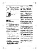 Предварительный просмотр 105 страницы Bosch GST 12V-70 Professional Original Instructions Manual