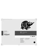 Bosch GST 150 BCE Original Instructions Manual предпросмотр