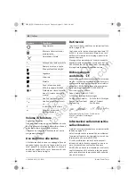 Предварительный просмотр 42 страницы Bosch GST 25 Metal Professional Original Instructions Manual