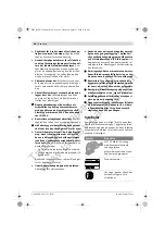 Предварительный просмотр 60 страницы Bosch GST 25 Metal Professional Original Instructions Manual