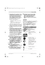 Предварительный просмотр 105 страницы Bosch GST 25 Metal Professional Original Instructions Manual