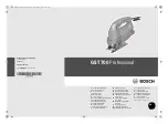 Bosch GST 700 Original Instructions Manual предпросмотр