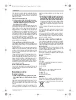 Preview for 30 page of Bosch GST 700 Original Instructions Manual