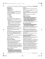 Preview for 101 page of Bosch GST 700 Original Instructions Manual