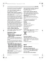 Preview for 117 page of Bosch GST 700 Original Instructions Manual