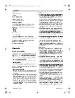 Preview for 122 page of Bosch GST 700 Original Instructions Manual