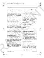 Предварительный просмотр 128 страницы Bosch GST 75 BE Professiona Original Instructions Manual