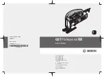 Bosch GST 80 PB Original Instructions Manual предпросмотр