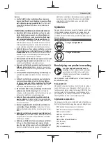 Preview for 41 page of Bosch GST 8000 E Professional Original Instructions Manual