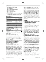 Preview for 42 page of Bosch GST 8000 E Professional Original Instructions Manual