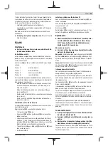 Preview for 63 page of Bosch GST 8000 E Professional Original Instructions Manual