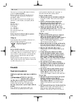 Preview for 148 page of Bosch GST 8000 E Professional Original Instructions Manual