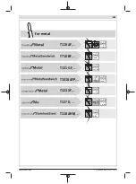 Preview for 189 page of Bosch GST 8000 E Professional Original Instructions Manual