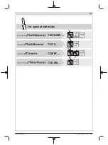 Preview for 191 page of Bosch GST 8000 E Professional Original Instructions Manual