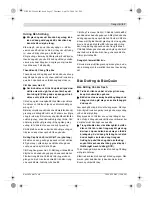 Preview for 57 page of Bosch GST 85 PBE Professional Original Operating Instructions