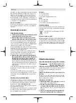 Предварительный просмотр 52 страницы Bosch GST 90 BE Original Instructions Manual