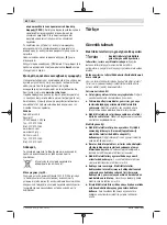 Предварительный просмотр 82 страницы Bosch GST 90 BE Original Instructions Manual