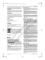 Предварительный просмотр 97 страницы Bosch GST Professional 140 BCE Original Instructions Manual