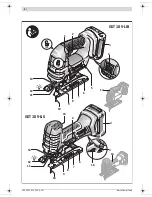 Предварительный просмотр 3 страницы Bosch GST Professional 18 V-LIB Original Instructions Manual