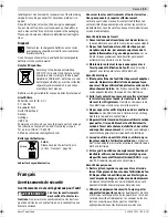 Предварительный просмотр 19 страницы Bosch GST Professional 18 V-LIB Original Instructions Manual