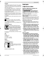 Предварительный просмотр 47 страницы Bosch GST Professional 18 V-LIB Original Instructions Manual