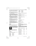 Preview for 11 page of Bosch GTA 2500 Compact Professional Original Instructions Manual