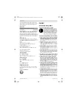 Preview for 16 page of Bosch GTA 2500 Compact Professional Original Instructions Manual