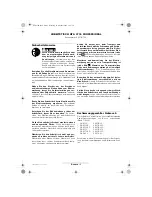 Preview for 9 page of Bosch GTA 3700 Operating Instructions Manual