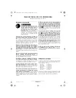 Preview for 13 page of Bosch GTA 3700 Operating Instructions Manual