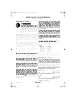 Preview for 21 page of Bosch GTA 3700 Operating Instructions Manual