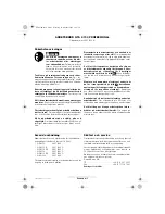 Preview for 23 page of Bosch GTA 3700 Operating Instructions Manual