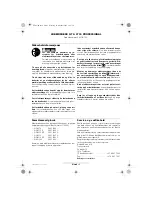 Preview for 24 page of Bosch GTA 3700 Operating Instructions Manual