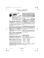 Preview for 41 page of Bosch GTA 3700 Operating Instructions Manual