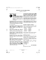 Preview for 45 page of Bosch GTA 3700 Operating Instructions Manual