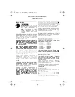 Preview for 48 page of Bosch GTA 3700 Operating Instructions Manual