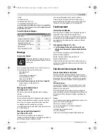 Preview for 11 page of Bosch GTA 600 Professional Original Instructions Manual
