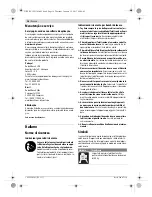 Preview for 16 page of Bosch GTA 600 Professional Original Instructions Manual