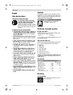 Preview for 20 page of Bosch GTA 600 Professional Original Instructions Manual