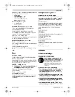 Preview for 21 page of Bosch GTA 600 Professional Original Instructions Manual