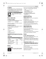 Preview for 29 page of Bosch GTA 600 Professional Original Instructions Manual