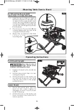 Предварительный просмотр 8 страницы Bosch GTA47W Operating/Safety Instructions Manual