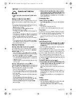 Предварительный просмотр 48 страницы Bosch GTM 12 JL Professional Original Instructions Manual