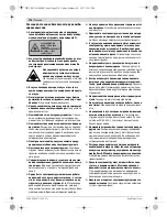 Предварительный просмотр 278 страницы Bosch GTM 12 JL Professional Original Instructions Manual