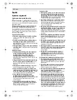 Предварительный просмотр 372 страницы Bosch GTM 12 JL Professional Original Instructions Manual