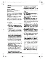 Предварительный просмотр 428 страницы Bosch GTM 12 JL Professional Original Instructions Manual