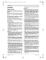 Предварительный просмотр 444 страницы Bosch GTM 12 JL Professional Original Instructions Manual