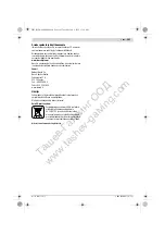 Предварительный просмотр 183 страницы Bosch GTM 12 JL Professsional Original Instructions Manual